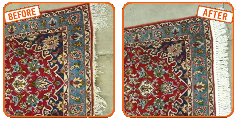 Area Rug Fringe Repair in Hallandale Beach